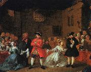 HOGARTH, William A Scene from the Beggar's Opera g oil painting reproduction